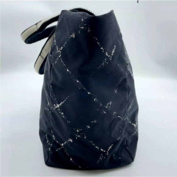 EUC Chanel Old Travel Line Nylon MM Tote Bag NA100050 - Picture 11 of 15